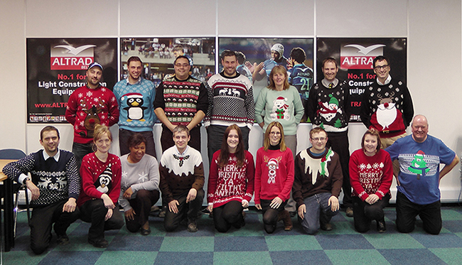 Altrad Belle Does Christmas Jumper Day